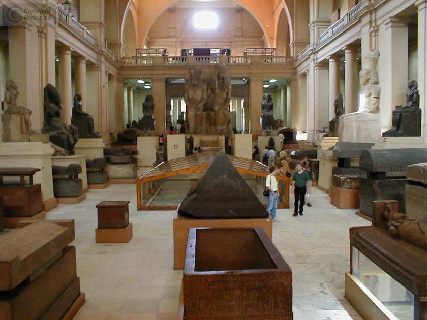 Inside the Egyptian Museum